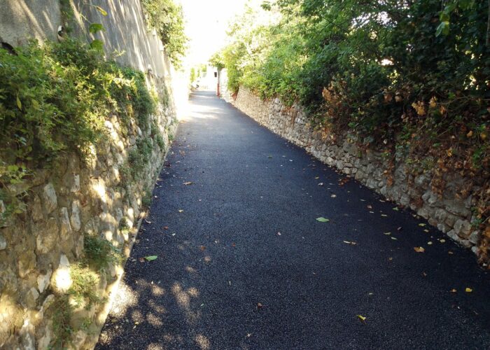 Rue de la calade début des travaux