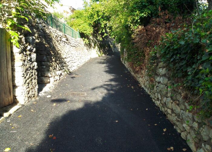 Rue de la calade début des travaux