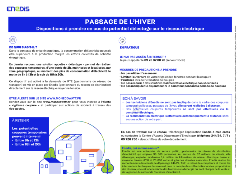 Dispositions à prendre Passage de l’hiver Dispositions à prendre Passage de l'hiver